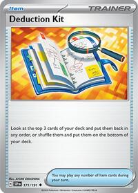 Deduction Kit 171/191 Surging Sparks Reverse Holo Pokémon card