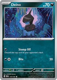 Deino 117/191 · Reverse Holo