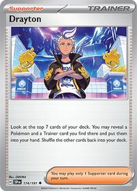 Drayton 174/191 Surging Sparks Reverse Holo Pokémon card