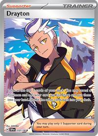 Drayton 232/191 Surging Sparks Pokémon card