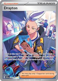 Drayton 244/191 Surging Sparks Pokémon card