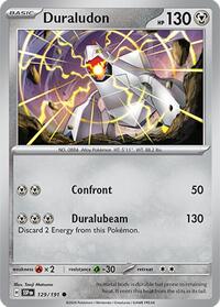 Duraludon 129/191 · Reverse Holo