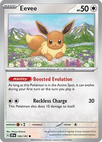 Eevee 143/191 · Reverse Holo