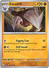 Excadrill 109/191 · Reverse Holo