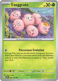 Exeggcute 001/191 · Reverse Holo