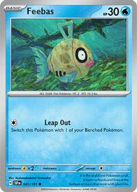 Feebas 041/191 · Reverse Holo