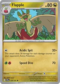Flapple 139/191 · Reverse Holo