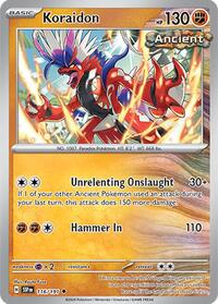Koraidon 116/191 · Reverse Holo
