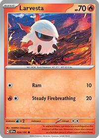 Larvesta 024/191 · Reverse Holo