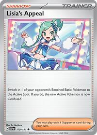 Lisia's Appeal 179/191 Surging Sparks Reverse Holo Pokémon card