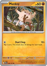 Mankey 098/191 · Reverse Holo