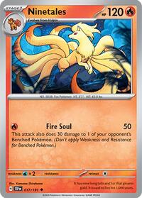 Ninetales 017/191 · Reverse Holo