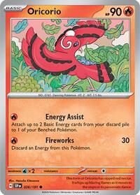 Oricorio 026/191 · Reverse Holo