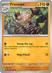 Primeape 099/191 · Reverse Holo
