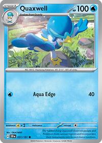 Quaxwell 051/191 · Reverse Holo