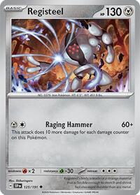 Registeel 125/191 · Reverse Holo