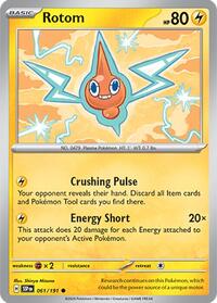 Rotom 061/191 · Reverse Holo