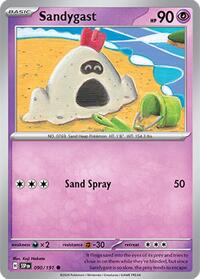 Sandygast 090/191 · Reverse Holo