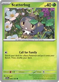 Scatterbug 005/191 · Reverse Holo