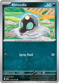 Shroodle 120/191 · Reverse Holo