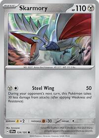 Skarmory 124/191 · Reverse Holo