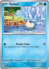 Spheal 043/191 · Reverse Holo