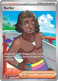 Surfer 235/191 Surging Sparks Pokémon card