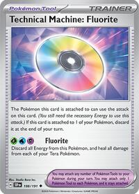 Technical Machine: Fluorite 188/191 Surging Sparks Reverse Holo Pokémon card
