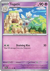 Togetic 071/191 · Reverse Holo