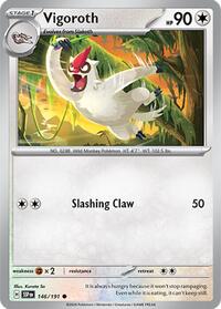 Vigoroth 146/191 · Reverse Holo