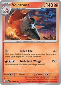 Volcarona 025/191 · Reverse Holo