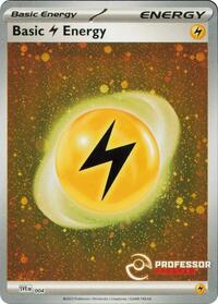 Lightning Energy (2023) 004 Professor Program Promos Pokémon card