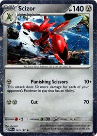 Scizor (Cosmos Holo) 141/197