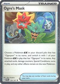 Ogre's Mask (Cosmos Holo) 159/167 Miscellaneous Cards & Products Pokémon card