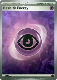 Basic Psychic Energy (Cracked Ice Holo) 013 Scarlet & Violet Energies Pokémon card