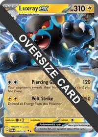 Luxray ex (Meddling Sparks Premium Collection) 068/167