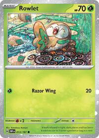 Rowlet (Cosmos Holo) 013/197