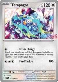 Terapagos 161/191 · Reverse Holo