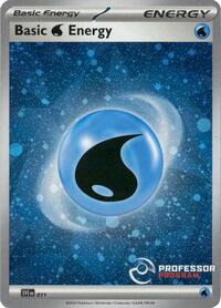 Water Energy (2024) 011 Professor Program Promos Pokémon card