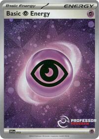 Psychic Energy (2024) 013 Professor Program Promos Pokémon card