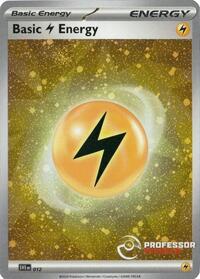 Lightning Energy (2024) 012 Professor Program Promos Pokémon card
