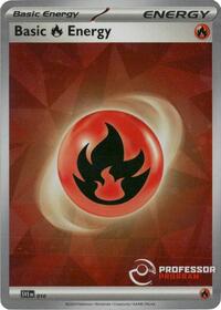 Fire Energy (2024) 010 Professor Program Promos Pokémon card