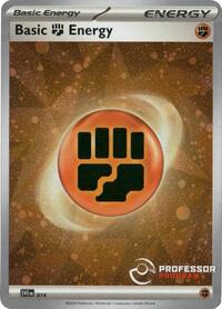 Fighting Energy (2024) 014 Professor Program Promos Pokémon card