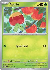 Applin 009/131 · Reverse Holo