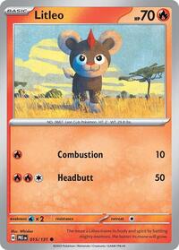 Litleo 015/131 · Reverse Holo