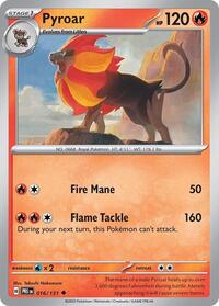 Pyroar 016/131 · Reverse Holo