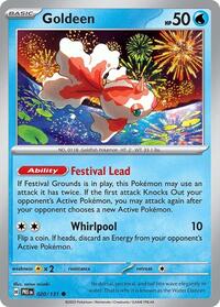 Goldeen 020/131 · Reverse Holo