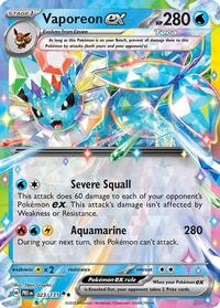 Vaporeon ex 023/131