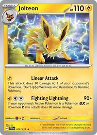 Jolteon 029/131 · Reverse Holo