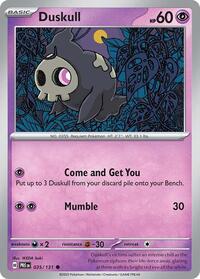Duskull 035/131 · Reverse Holo